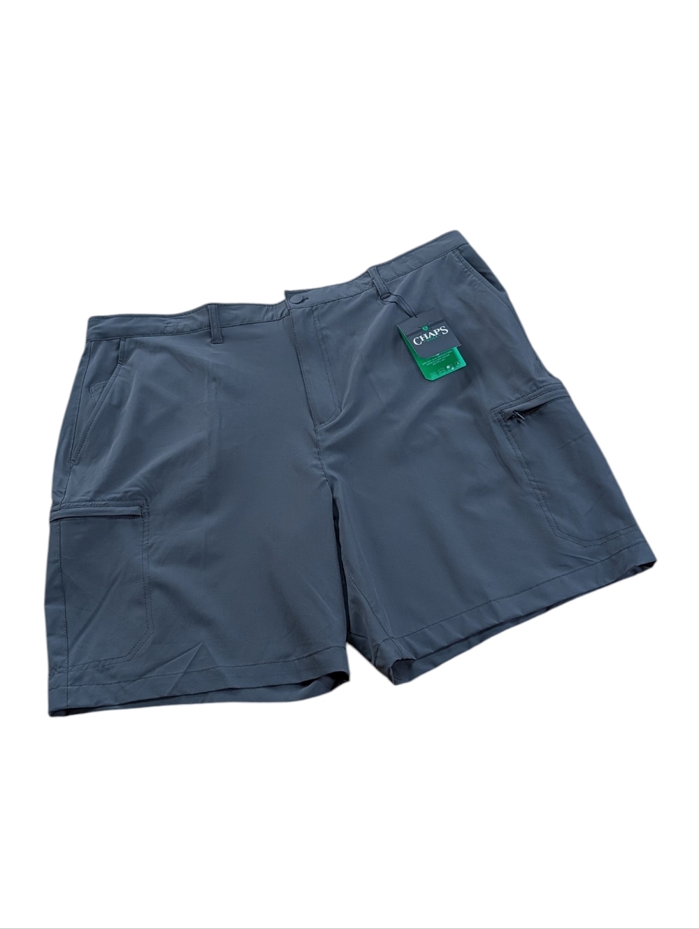 Chaps Golf, Charcoal Gray Men's Golf Shorts. Size 42 NWT